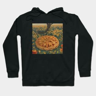 Apple Pie Picture Art Vintage Established Kawaii Sweet Hoodie